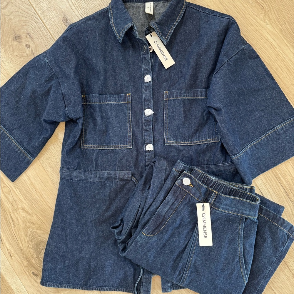 Commense Denim Set